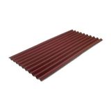 Oluklu Ondulin Levha, Kırmızı, 95X200 Cm, 3 mm (1 Adet=1.6 M2) - 90/200