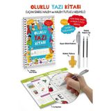 Oluklu Yazı Kitabı Anetil - Uçan Sihirli Kalem ve Kalem Tutucu Hediyeli 3+ Yaş