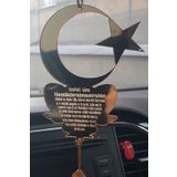 Olur o zaman Ay Yıldız Ayetel Kürsi Araba Süsü Pleksi Dikiz Aynası Süsü