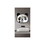 Olur o zaman Sevimli Panda tasarımlı Pleksi Duvar Aynası - Modern Oturma Odası, Yatak Odası ve Banyo dekorasyonu