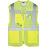 Olympus Hıgh Vıs Warnıng Vest Yüksek Görünürlüklü Ikaz Yeleği - 2XL - Sarı