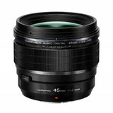 Olympus m. Zuiko Dijital ED 45 mm 1: 1.2 Pro Objektif Siyah