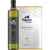 Olyvian Gourmet Edremit 750 ml + Premium Edremit & Trilya 3 L Doğal Natürel Sızma Zeytinyağı Seti 2li - 3 lt