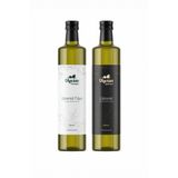 Olyvian Gourmet Edremit Cinsi & Premium Edremit Trilya Cinsi Doğal Natürel Sızma Zeytinyağı 750 ml 2’li Set