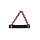 Om Guru Yoga Yoga Mat Taşıma Askısı Kırmızı Etnik Desenli Yoga Kemeri