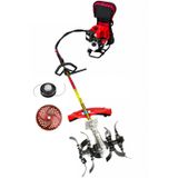 Öm-ka Royal Benzinli Sırt Tırpan + Toprak Çapalama Aparatı Set 52 cc 4.6 Hp