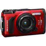 OM System Tough TG-7 Kırmızı Dijital Fotoğraf Makinesi