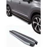 Omac Fiat Fiorino 2007-2026 Uyumlu Araca Özel Blackline Yan Basamak Alüminyum