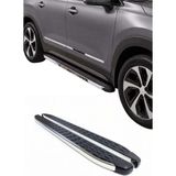 Omac Fiat Fiorino 2007-2026 Uyumlu Araca Özel Blackline Yan Basamak Krom