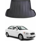Omac Hyundai Accent Era Sedan 2006-2016 Arası Uyumlu Araca Özel Kauçuk Tpe Bagaj Havuzu Siyah