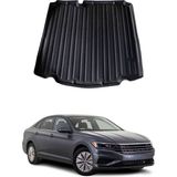 Omac VW Jetta Sedan Comfortline-highline 2011-2018 Uyumlu Araca Özel Kauçuk Bagaj Havuzu Siyah Cepsiz için