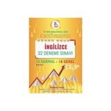 Omage Yayınları 8. Sınıf Gold Motivasyon İngilizce 32 Deneme Sınavı (16 Sarmal + 16 Genel)