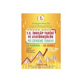 Omage Yayınları 8. Sınıf Gold Motivasyon T.C. İnkılap Tarihi Ve Atatürkçülük 40 Deneme Sınavı (20 Sarmal + 20 Genel)