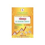 Omage Yayınları 8. Sınıf Gold Motivasyon Türkçe 20 Deneme Sınavı (10 Sarmal + 10 Genel)
