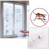 Omak 4'lü Sineklik Yıkanabilir Pencere Sinekliği Cırt Bantlı Yapışkanlı 130 cm x 150 cm - 4 Adet