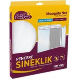 Omak 5'li Pencere Sinekliği 130 x 150 cm Yırtılmaya Dayanıklı İnce Tül Yapısı ile Kolay Montaj