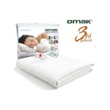 Omak Çift Kişilik Elektrikli Battaniye Çift Tek Kişilik Seçenekli 120X150 Çift Kişilik
