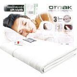 Omak Elektrikli Battaniye Çift Kişilik Elektrikli Battaniye, Güvenli ve Konforlu Bir Kullanım Sunar. - Beyaz - 100 x 120 cm