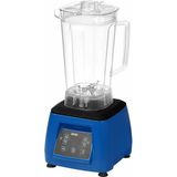 Omake Bar Blender 3 Litre Dijital Şeffaf Kapak Sensörsüz Mavi