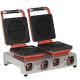 Omake Elektrikli Americano Model Çiftli Waffle Makinesi Zamanlayıcılı WFL21.E22.1201.Z50