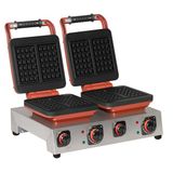 Omake Elektrikli Belçika Model Çiftli Waffle Makinesi Zamanlayıcılı WFL21.E22.0201.Z50