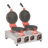 Omake Elektrikli Çiçek Model Çiftli Waffle Makinesi Zamanlayıcılı WFL01.E22.0201.Z5F