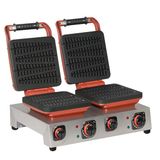 Omake Elektrikli Çubuk Model Çiftli Waffle Makinesi Zamanlayıcılı WFL21.E22.1101.Z50