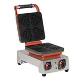 Omake Elektrikli Kalp Model Tekli Waffle Makinesi Zamanlayıcılı WFL21.E12.0701.Z5F