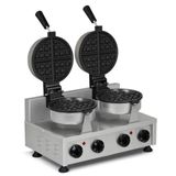 Omake Elektrikli Kare Model Çiftli Waffle Makinesi Zamanlayıcılı WFL11.E22.0101.Z5F