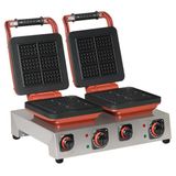 Omake Elektrikli Mini Belçika Model Çiftli Waffle Makinesi Zamanlayıcılı WFL21.E22.0301.Z50