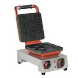 Omake Elektrikli Mini Belçika Model Yuvarlak Tekli Waffle Makinesi Zamanlayıcılı WFL21.E12.0501.Z5F