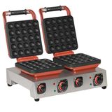 Omake Elektrikli Mini Top Model Çiftli Waffle Makinesi Zamanlayıcılı WFL21.E22.0601.Z50