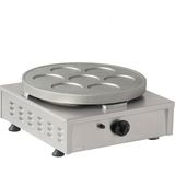 Omake KRP03.N11 7 Bölmeli Tekli Krep Makinesi, Doğalgazlı - Gri