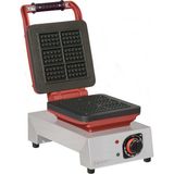 Omake Waffle Makinesi WFL21.E11 Z5F Kare Tekli 0301 - Inox