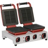 Omake Waffle Makinesi WFL21.E22 Z5F Kare Çiftli 0301 - Inox