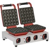Omake Waffle Makinesi WFL21.E22 Z5F Kare Çiftli 0601 - Inox