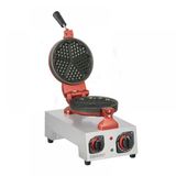 Omake WFL01.E12 Z5F Zamanlayıcılı Çiçek Model Gri Kırmızı Tekli Elektrikli Waffle Makinesi