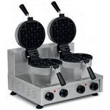 Omake WFL12.E22 Zamanlayıcı Special Çiftli Waffle Makinesi, Elektrikli - Inox