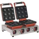 Omake WFL21.E22 Balls Ikili Waffle Makinesi, 64 Mm, Elektrikli