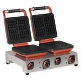 Omake WFL21.E22 Waffle Makinesi Brüksel 4x6