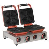 Omake WFL21.E22 Waffle Makinesi Çubuklu Kalp