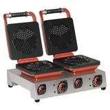 Omake WFL21.E22 Waffle Makinesi Kalp Ø190
