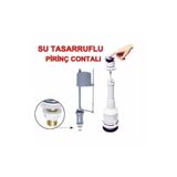 Omarı Isb01 Klozet Sifon Basmalı Rezervuar Iç Takım Su Tasarruflu (Işbaşı)