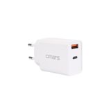Omars 20W PD Çift Portlu USB-C ve USB-A Hızlı Şarj Cihazı