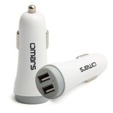 Omars 4.8A Çift USB Çıkışlı Araç Şarj Cihazı