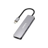 Omars 6 OMHUBSG2U6PLX-1 Port Type-C Usb 3.1 Pd 4K HDMI SD/TF Kart Uyumlu Hub Dönüştürücü Adaptör