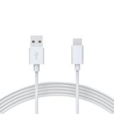 Omars Beyaz USB Type-C 3A Şarj ve Data Kablosu