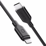 Omars Type-C iPhone Siyah 1 mt MFI Lightning PD Hızlı Şarj Kablosu