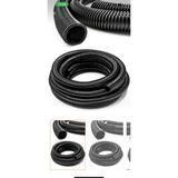 Omax Oto Yıkama ve Koltuk Yıkama Spiral Süpürge Hortumu 3 Metre - 0 RH (+) Siyah