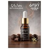 ÖMAY KOZMETİK Çikolata Esansiyel Koku Yağı 10 ml Damlalıklı Şişede ve Doğal Vegan